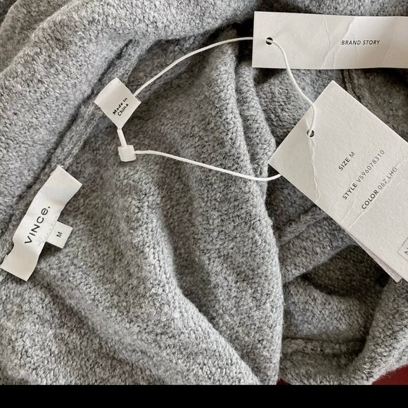 NWT Vince Open Shawl Lapel Cardigan-Cozy Oversized Sweater - Picture 5 of 8